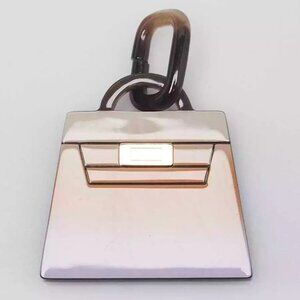 Hermes Lilas Horn Fusion Amulette Kelly Pendant